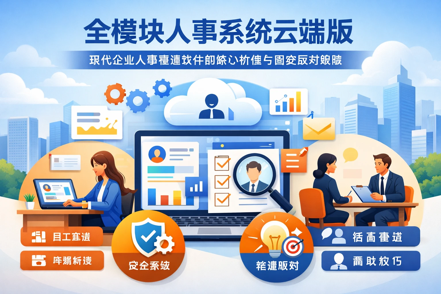 全模块人事系统云端版：现代企业人事管理软件的核心价值与面试应对策略