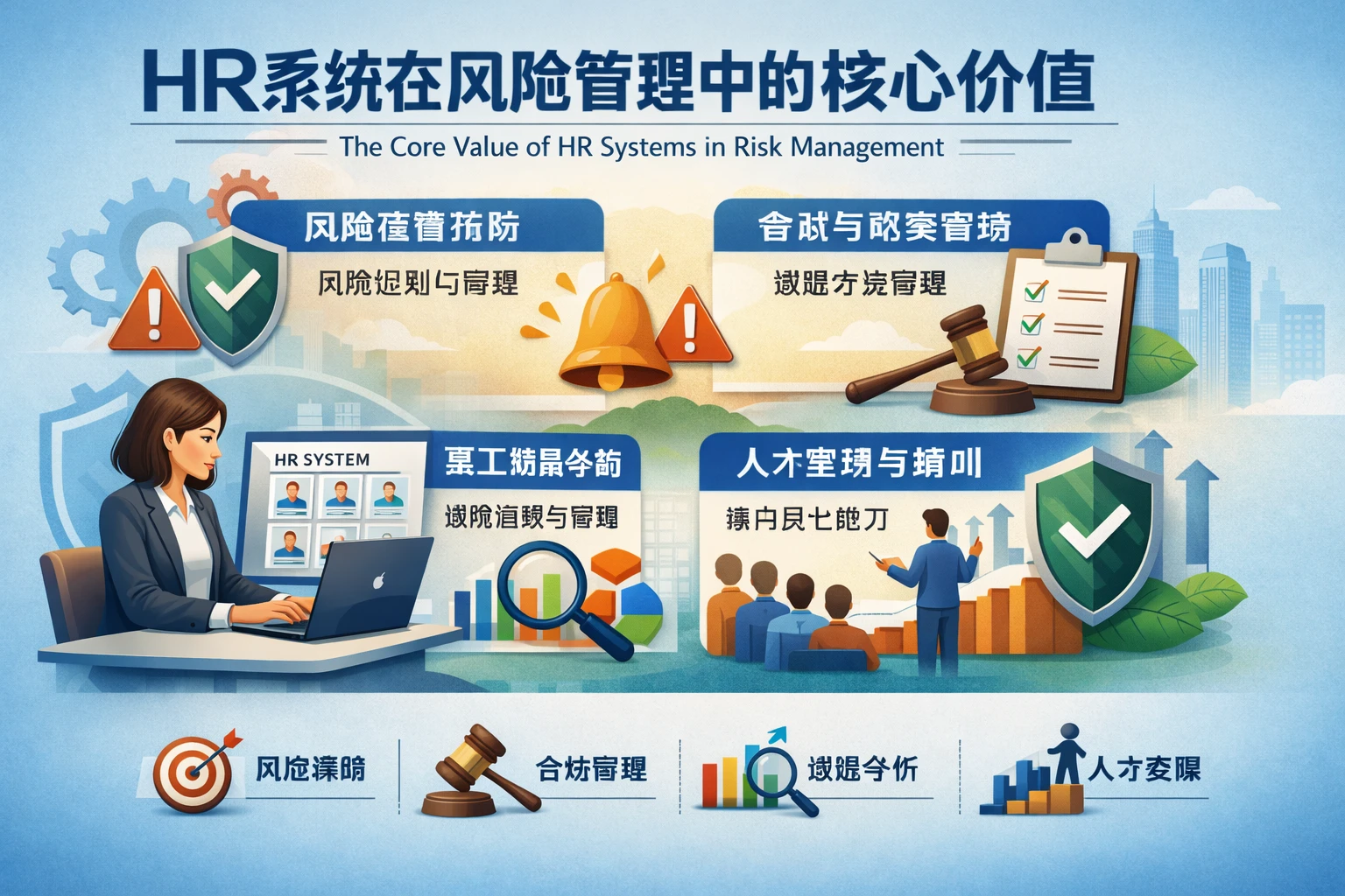 HR系统在风险管理中的核心价值