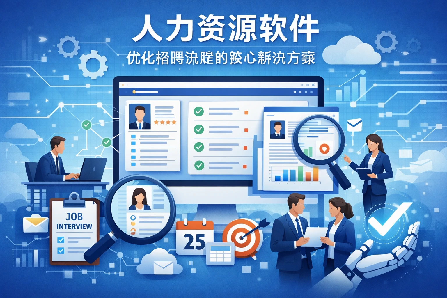 人力资源软件：优化招聘流程的核心解决方案