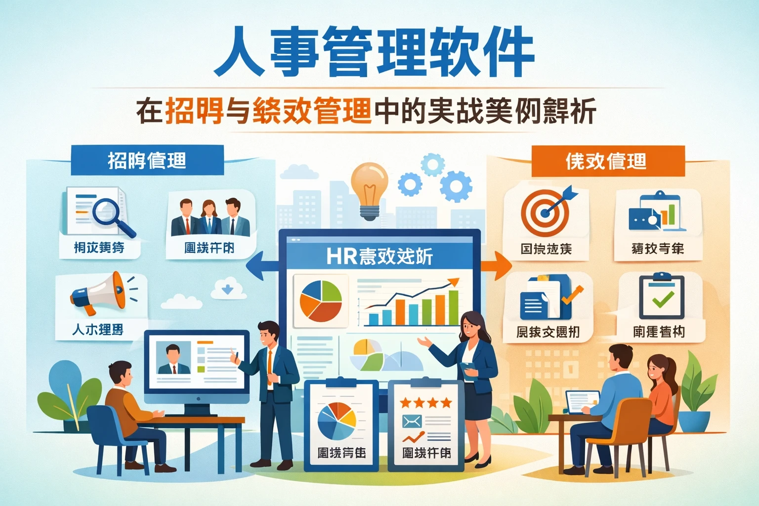 人事管理软件在招聘与绩效管理中的实战案例解析