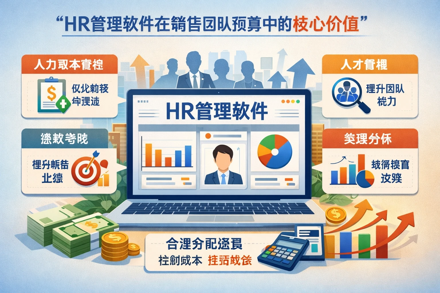 HR管理软件在销售团队预算中的核心价值