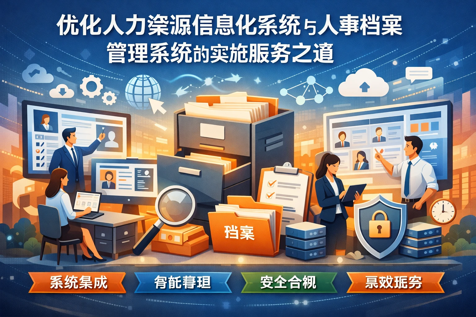 优化人力资源信息化系统与人事档案管理系统的实施服务之道