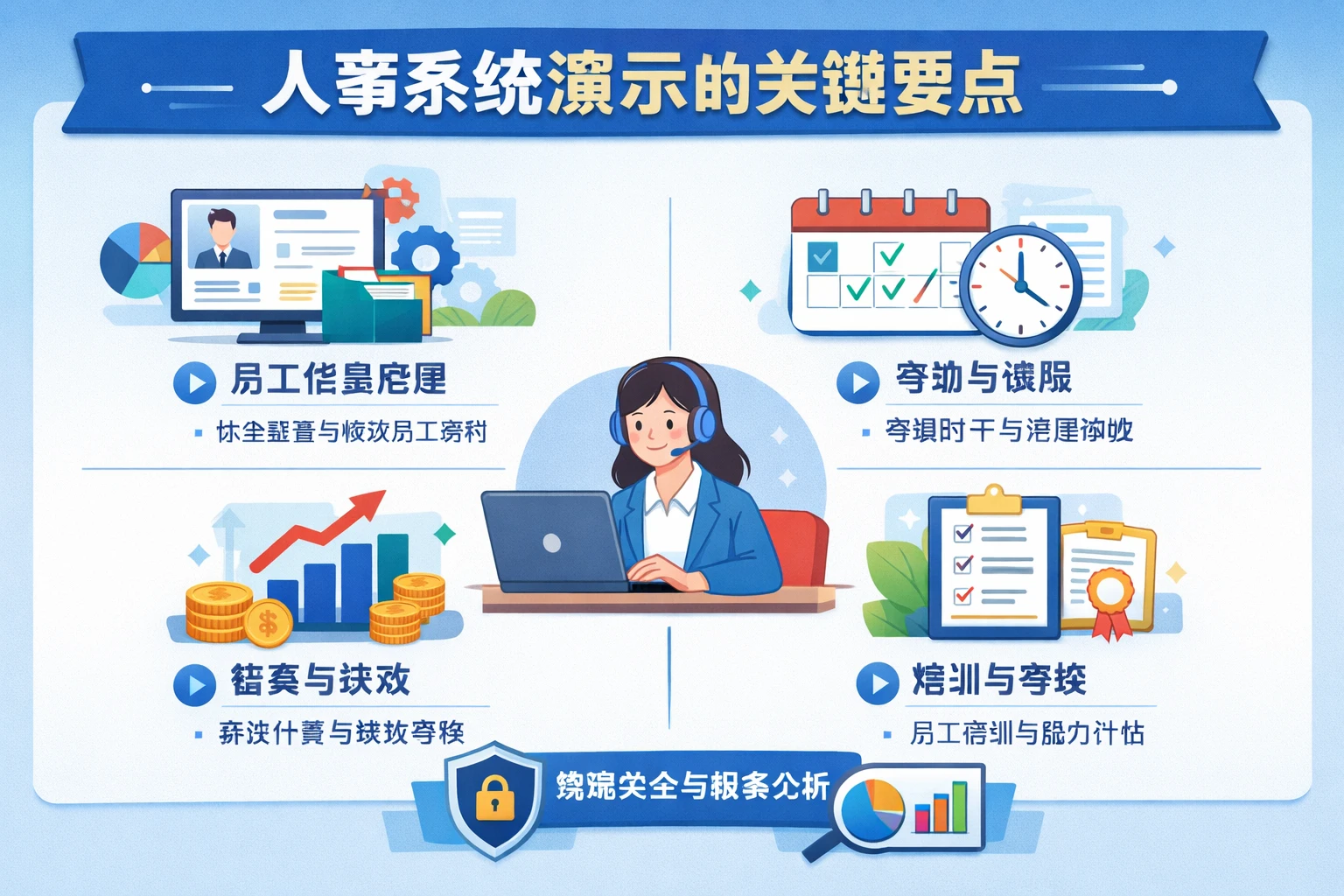 人事系统演示的关键要点