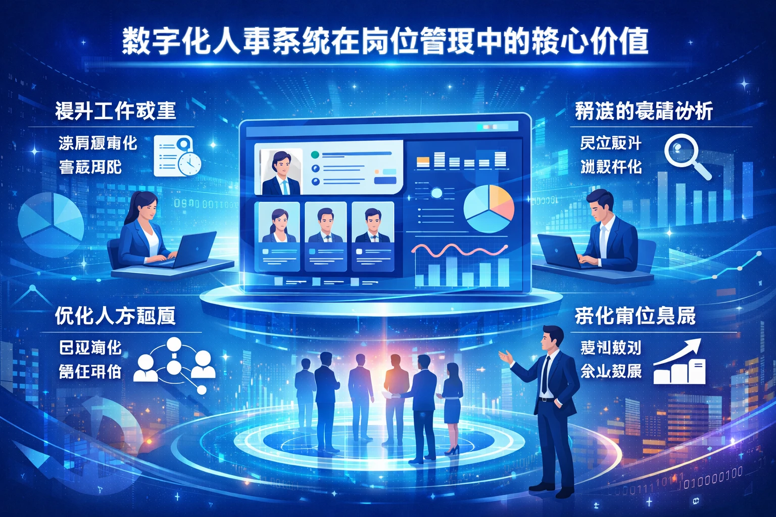数字化人事系统在岗位管理中的核心价值
