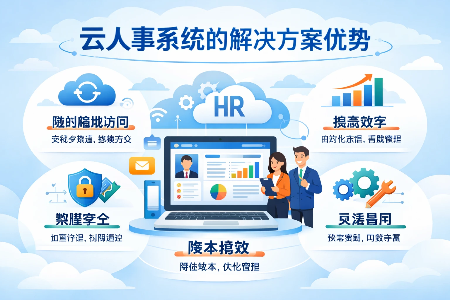 云人事系统的解决方案优势