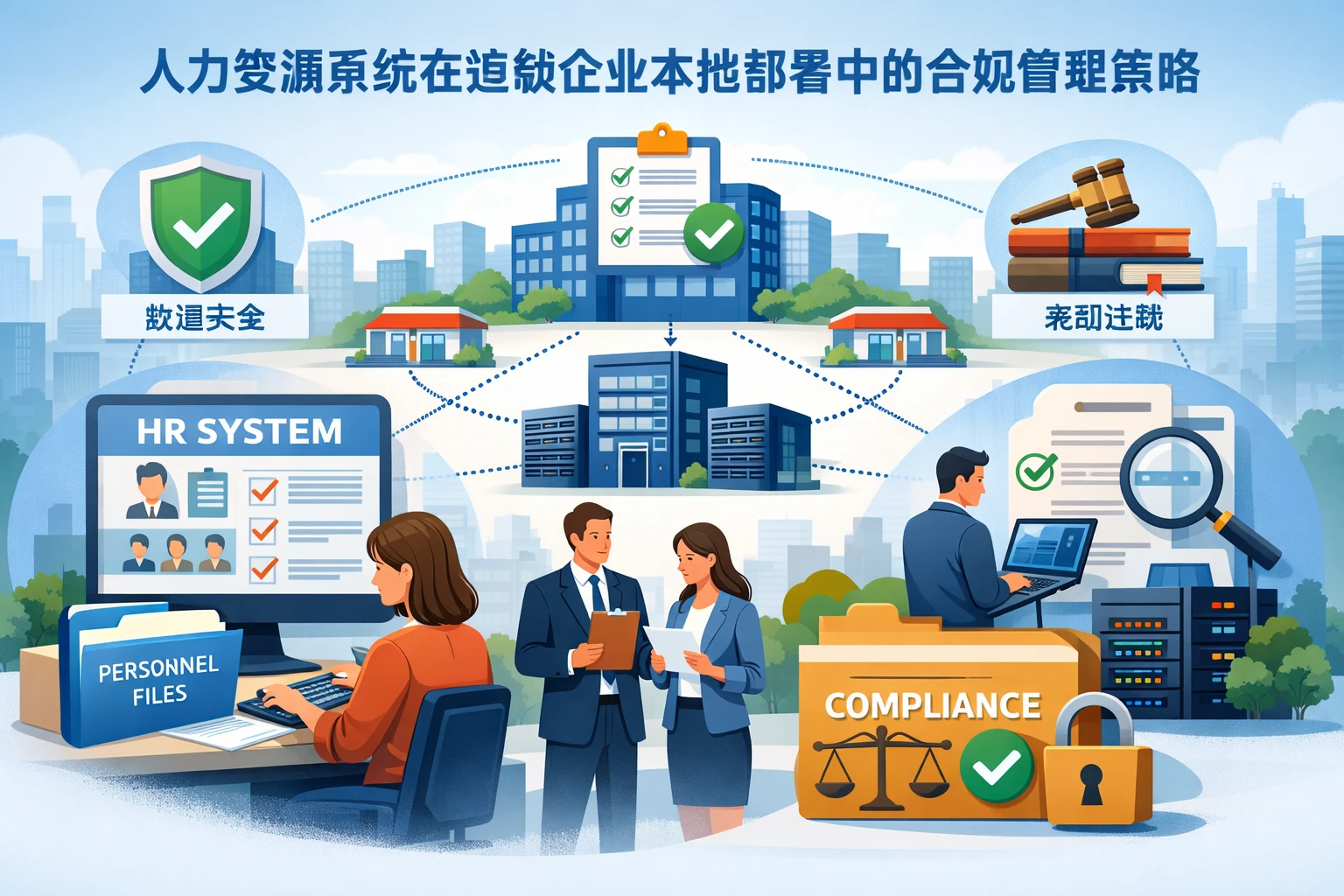 人力资源系统在连锁企业本地部署中的合规管理策略
