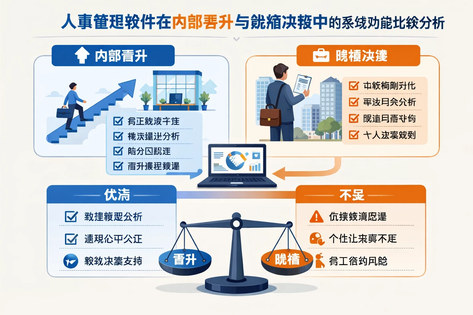 人事管理软件在内部晋升与跳槽决策中的系统功能比较分析