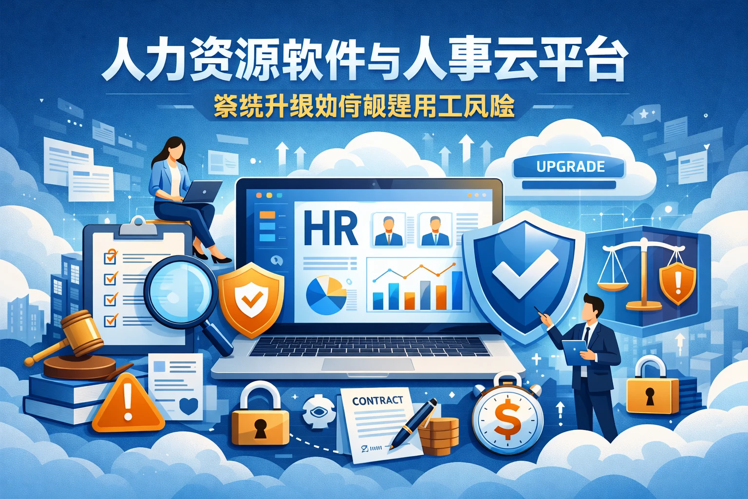 人力资源软件与人事云平台:系统升级如何规避用工风险