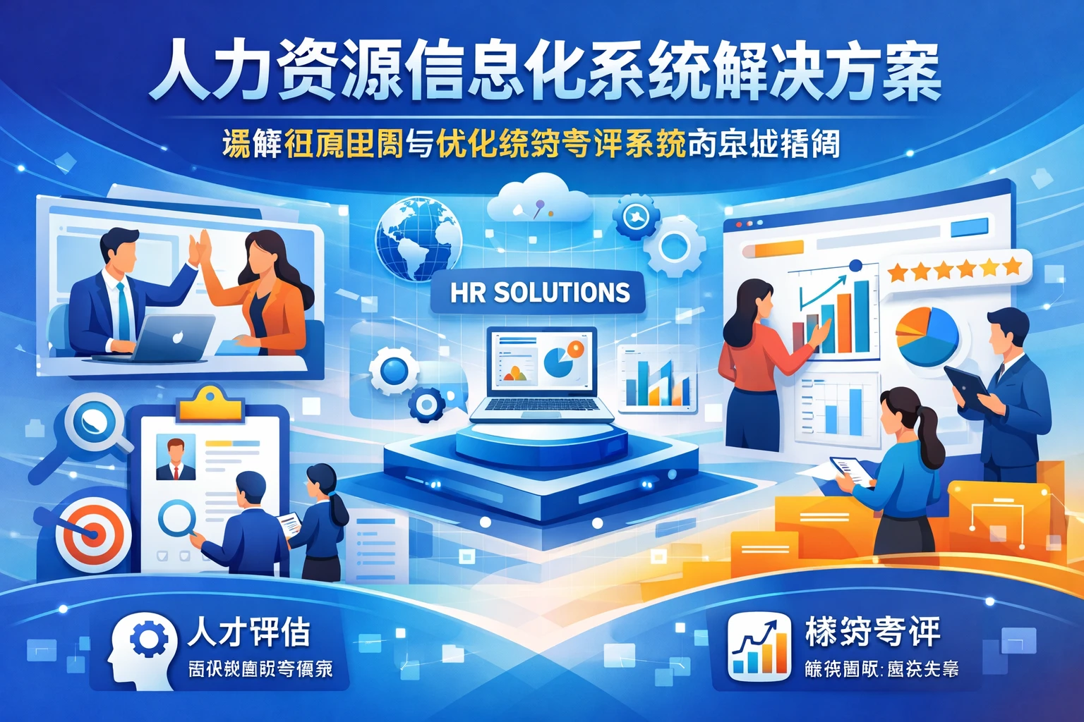 人力资源信息化系统解决方案：破解招聘困境与优化绩效考评系统的实战指南