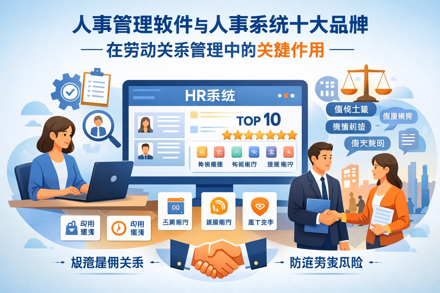 人事管理软件与人事系统十大品牌在劳动关系管理中的关键作用