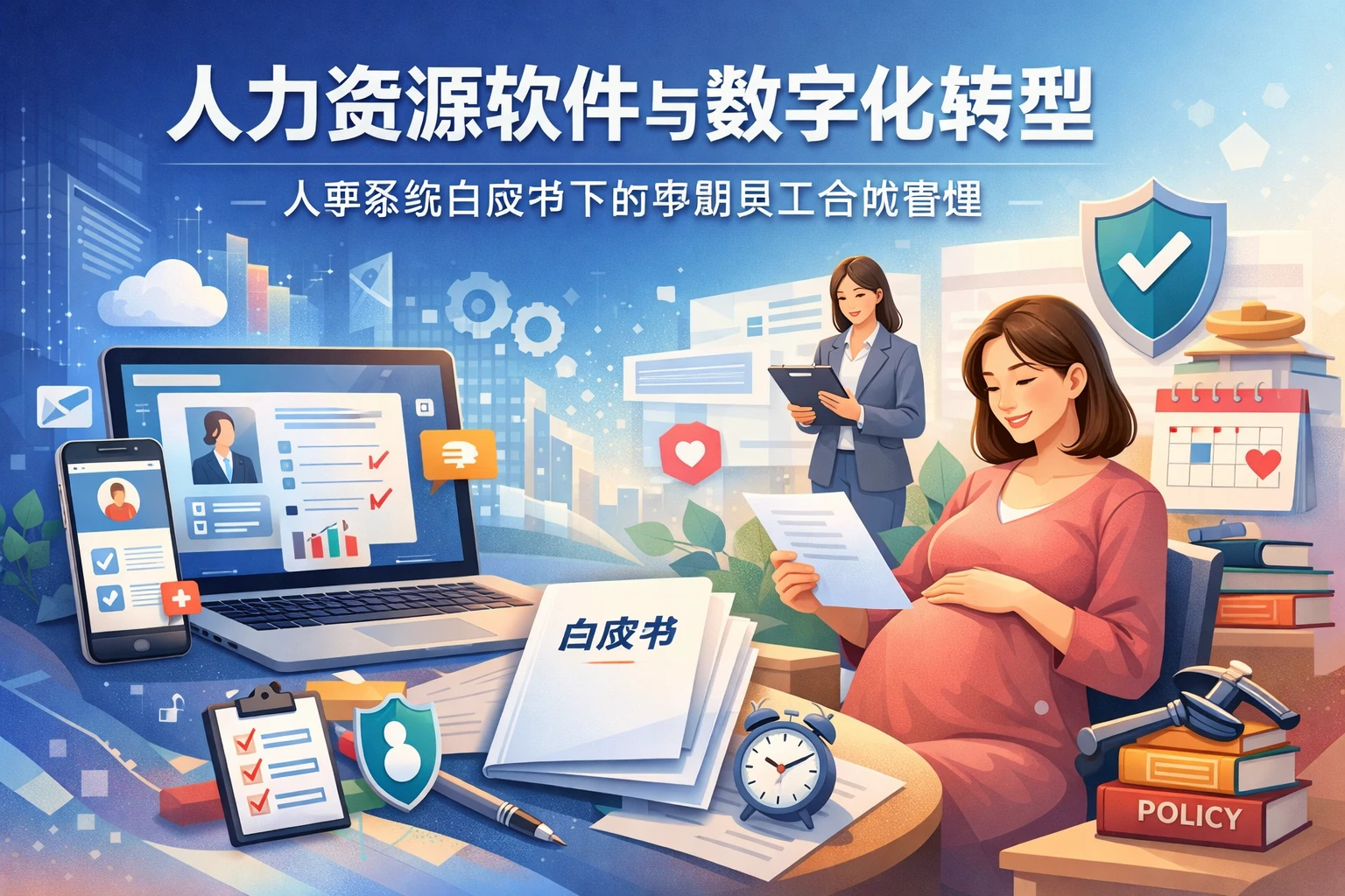人力资源软件与数字化转型：人事系统白皮书下的孕期员工合规管理