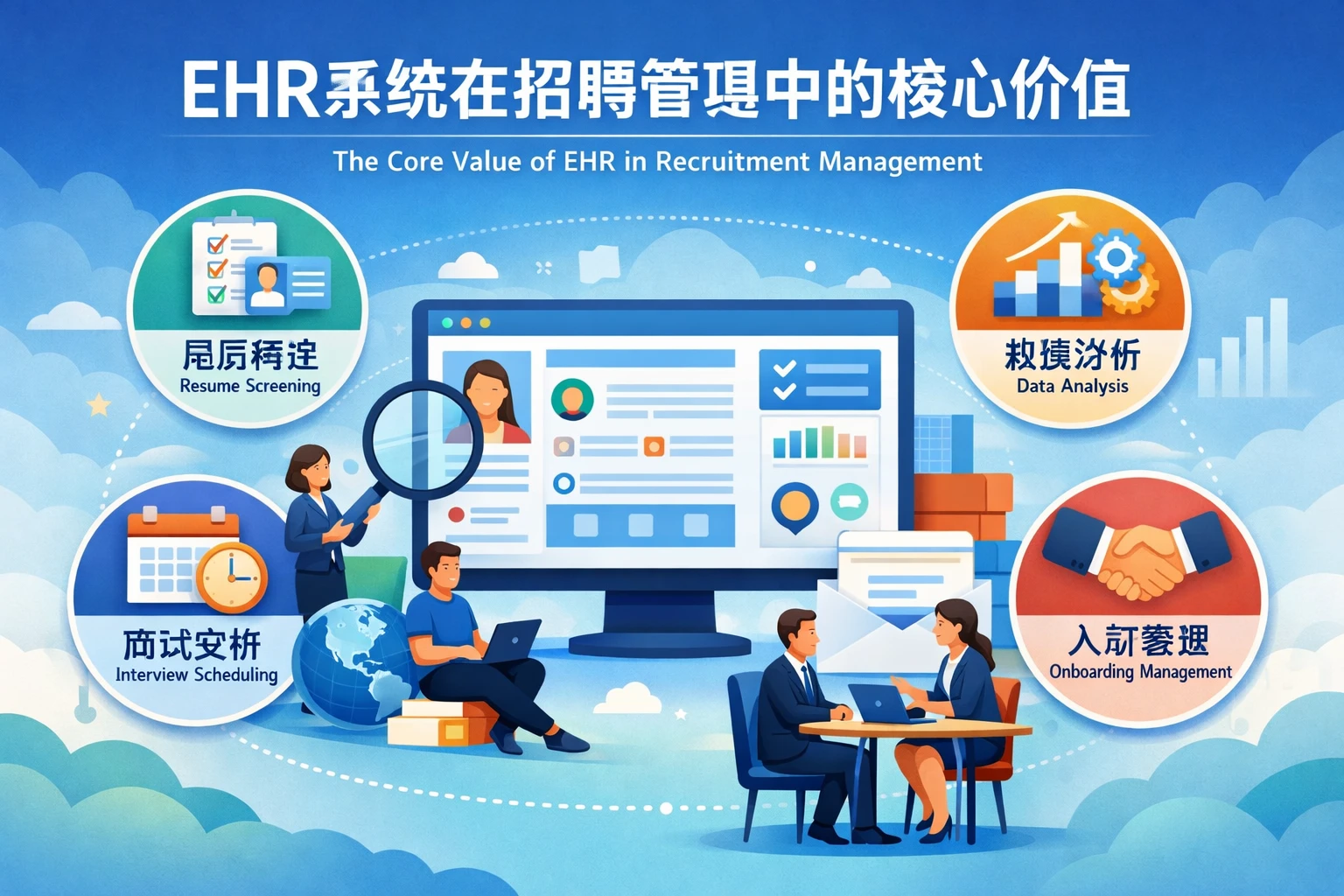 EHR系统在招聘管理中的核心价值