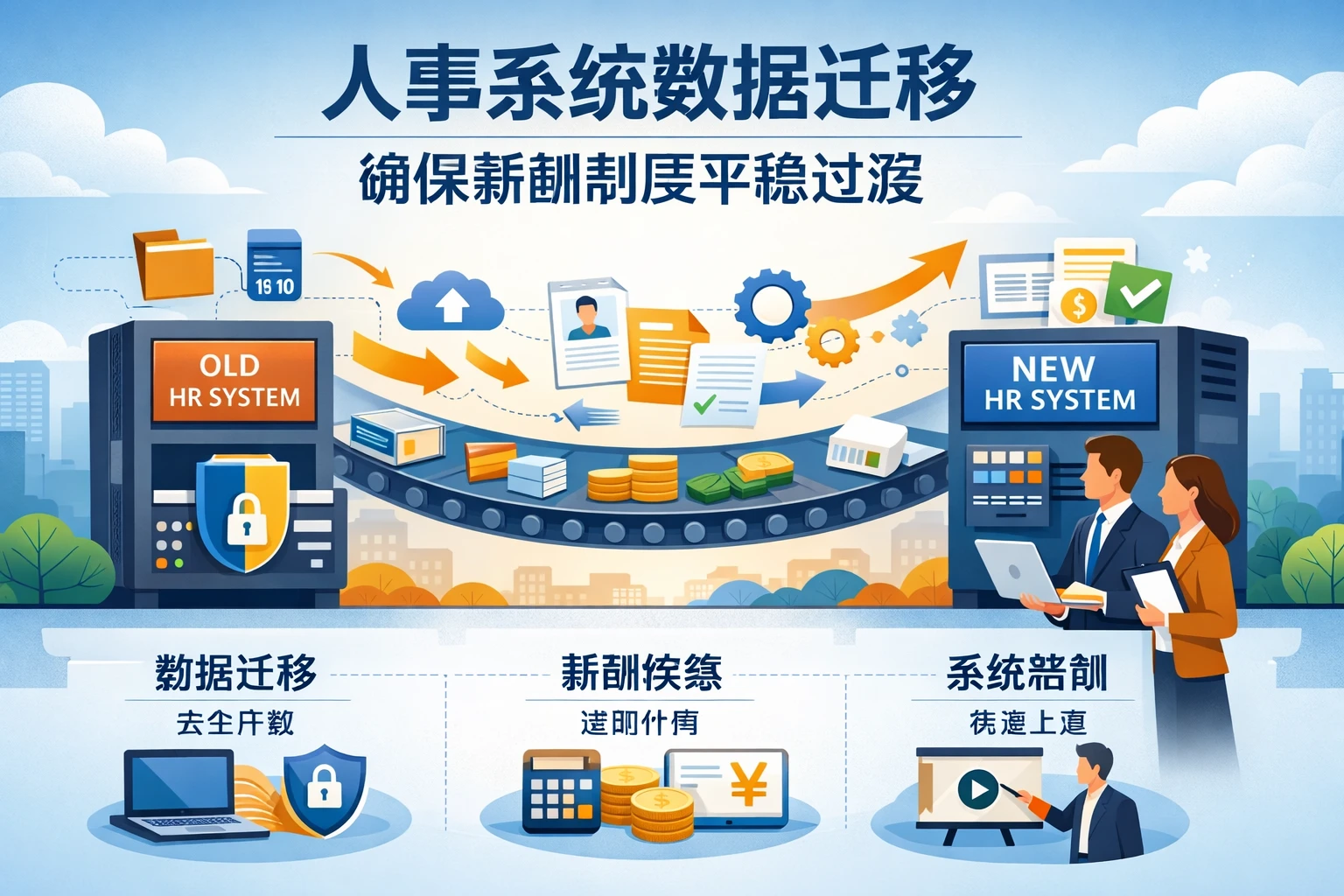 人事系统数据迁移：确保薪酬制度平稳过渡