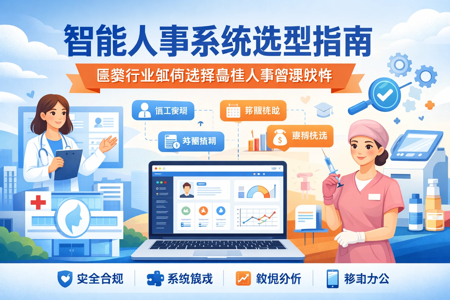 智能人事系统选型指南：医美行业如何选择最佳人事管理软件