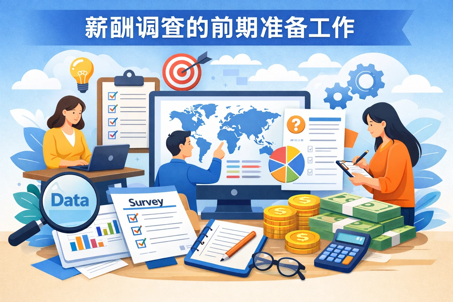 薪酬调查的前期准备工作