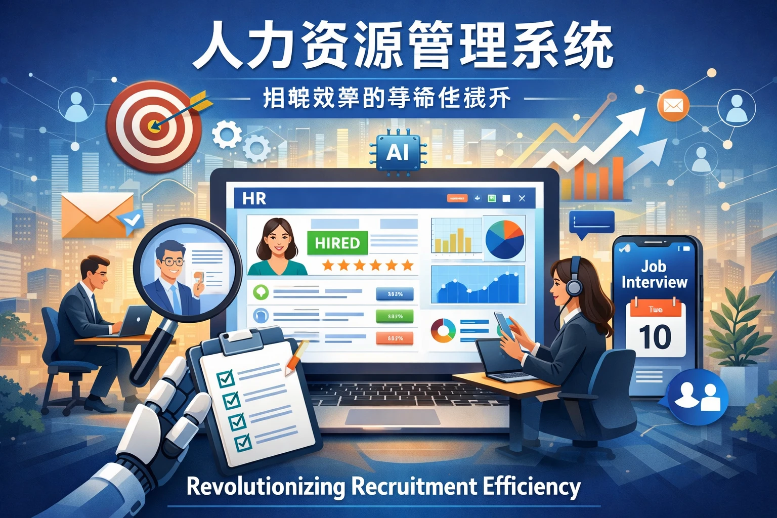 人力资源管理系统：招聘效率的革命性提升