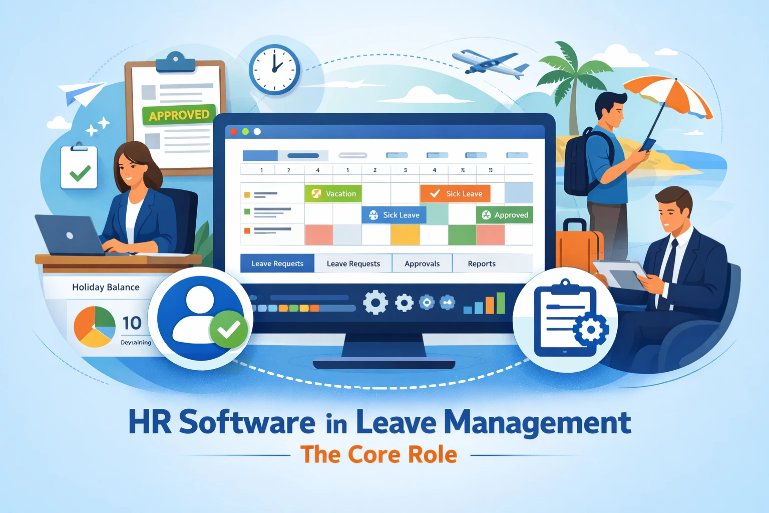 人力资源软件在休假管理中的核心作用