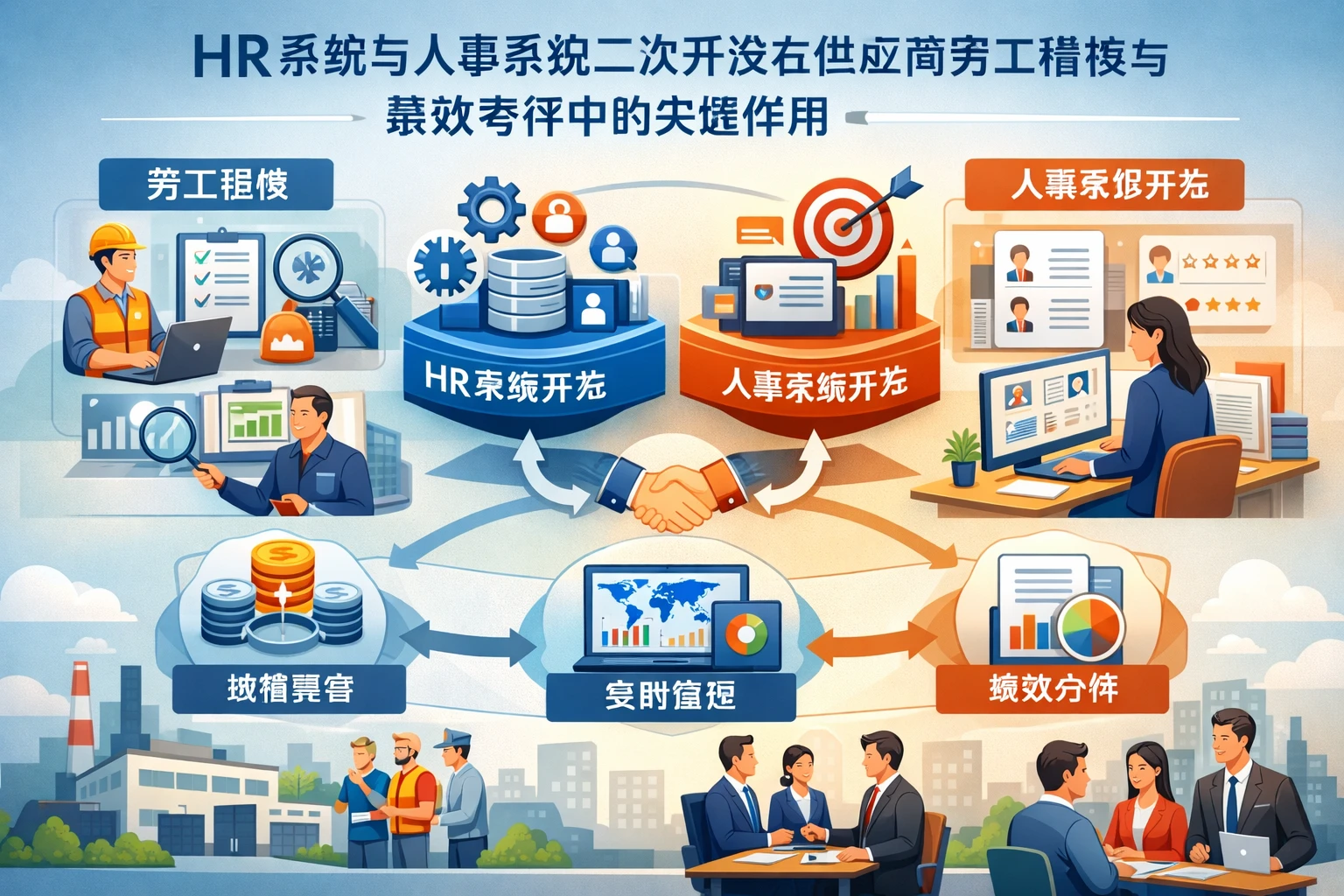 HR系统与人事系统二次开发在供应商劳工稽核与绩效考评中的关键作用