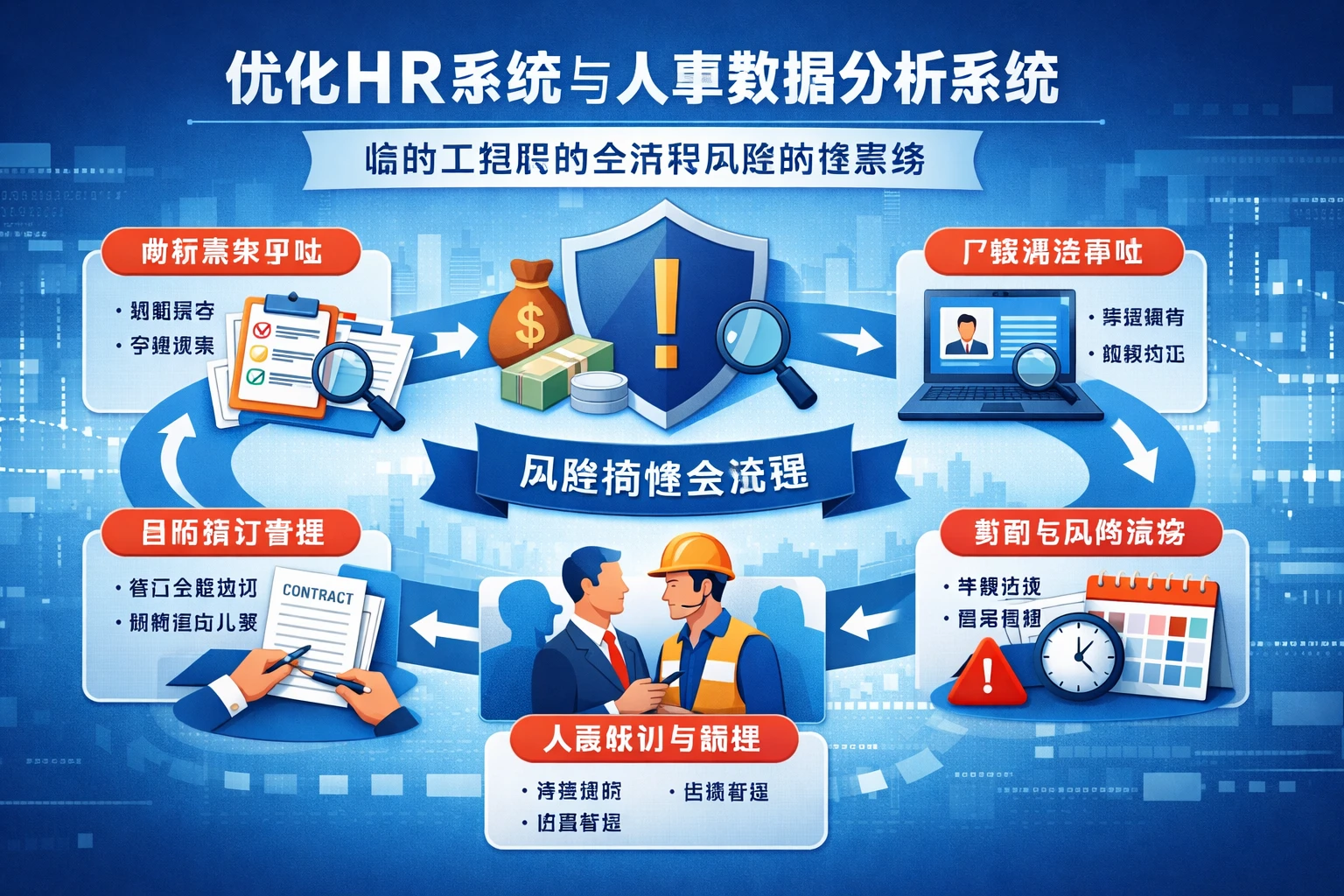 优化HR系统与人事数据分析系统：临时工招聘的全流程风险防控策略