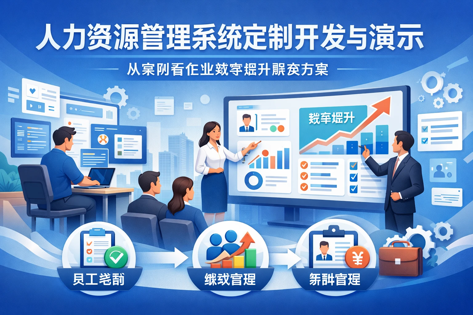 人力资源管理系统定制开发与演示：从案例看企业效率提升解决方案