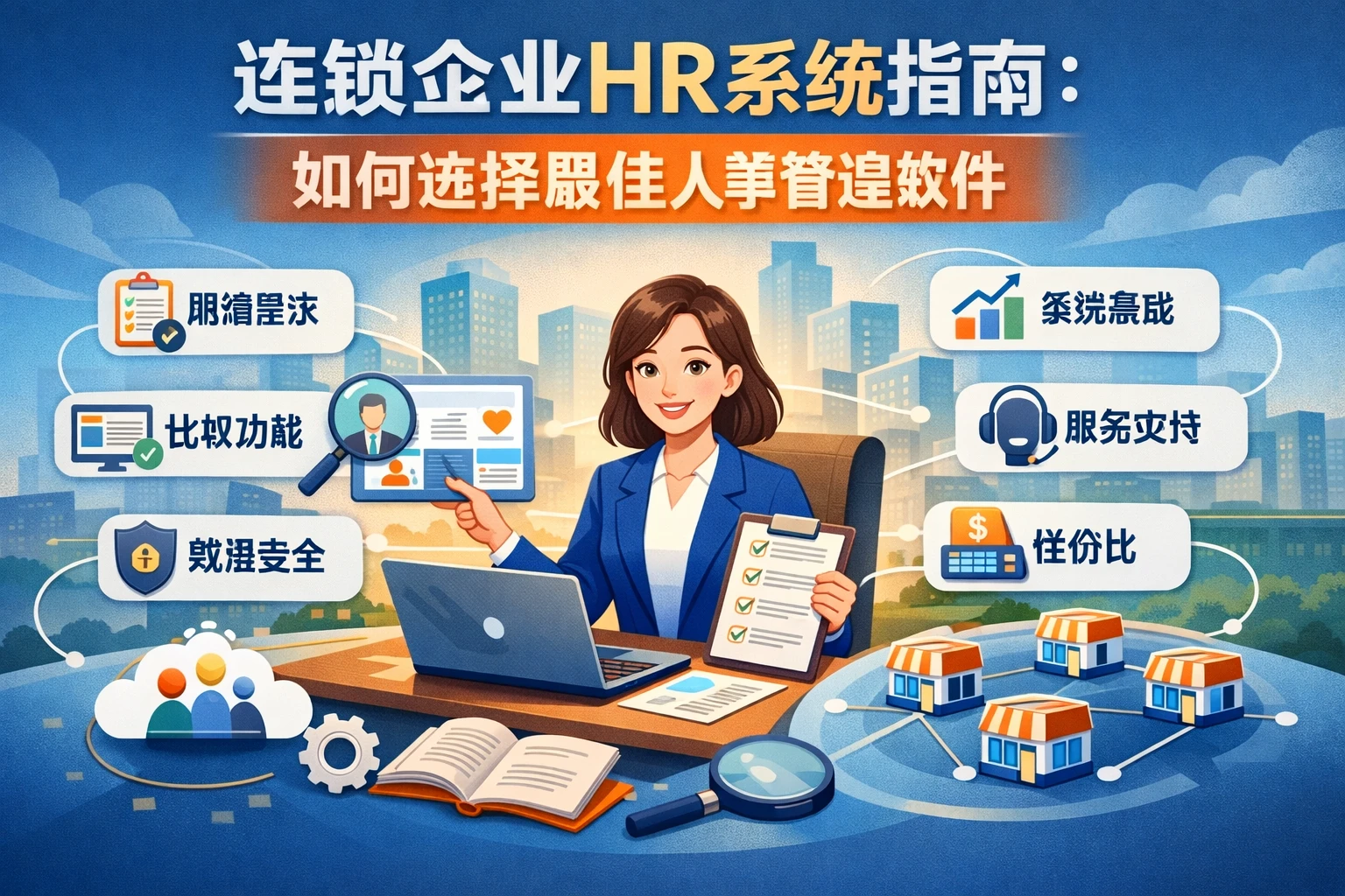 连锁企业HR系统指南：如何选择最佳人事管理软件