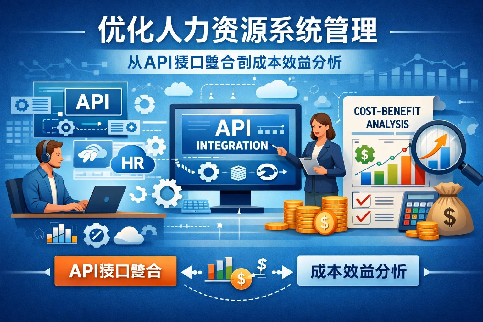 优化人力资源系统管理：从API接口整合到成本效益分析