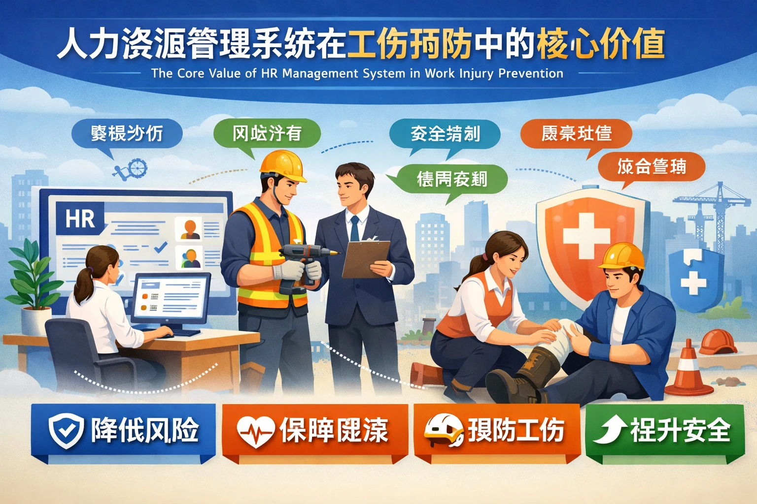 人力资源管理系统在工伤预防中的核心价值