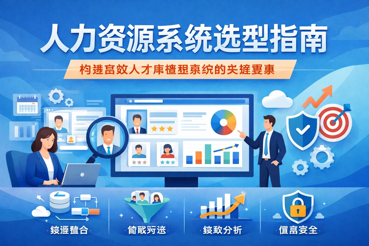 人力资源系统选型指南：构建高效人才库管理系统的关键要素