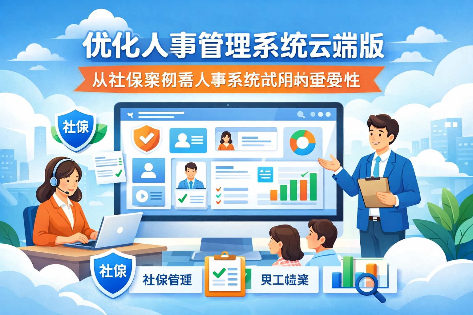 优化人事管理系统云端版：从社保案例看人事系统试用的重要性