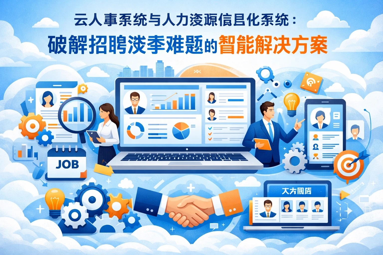 云人事系统与人力资源信息化系统：破解招聘淡季难题的智能解决方案