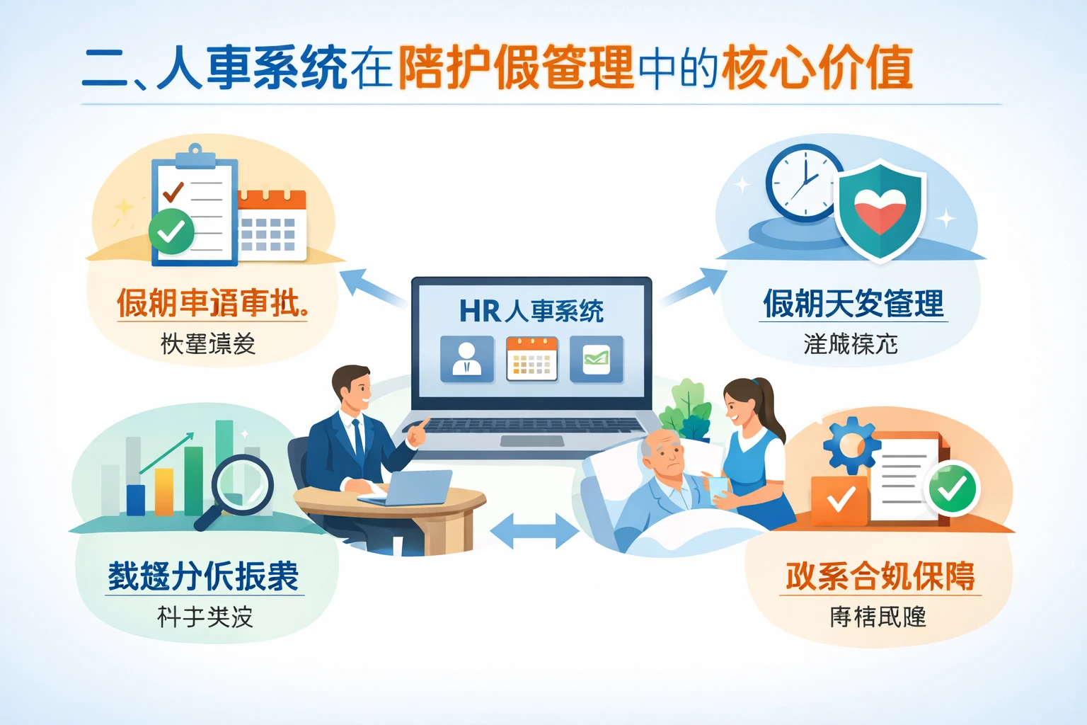 二、人事系统在陪护假管理中的核心价值