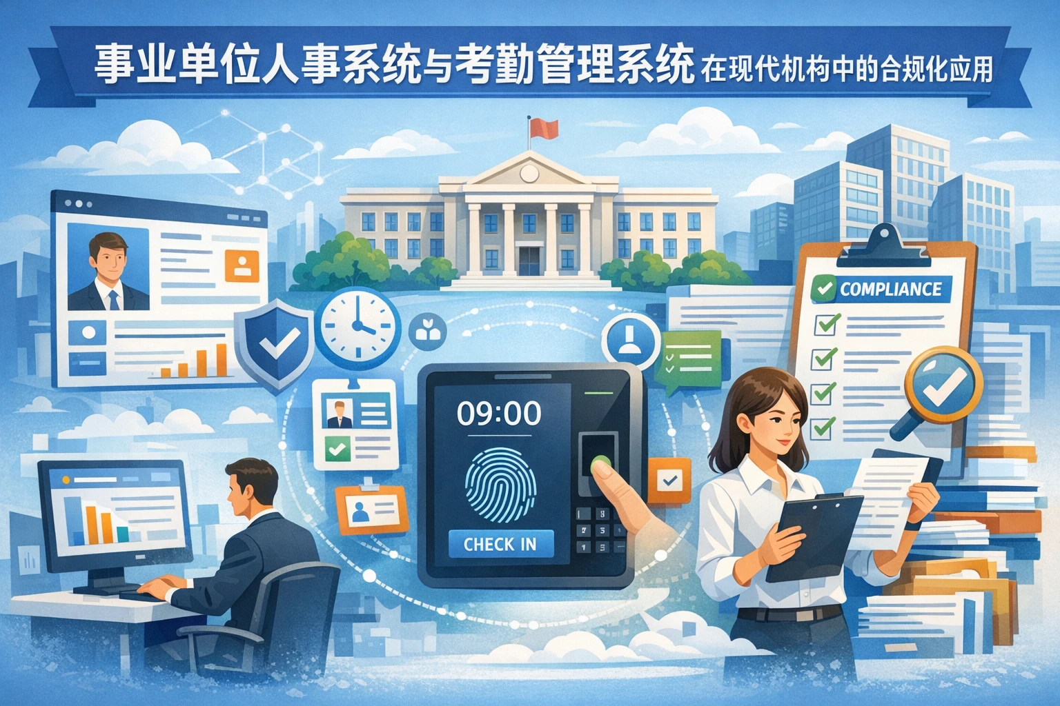 事业单位人事系统与考勤管理系统在现代机构中的合规化应用