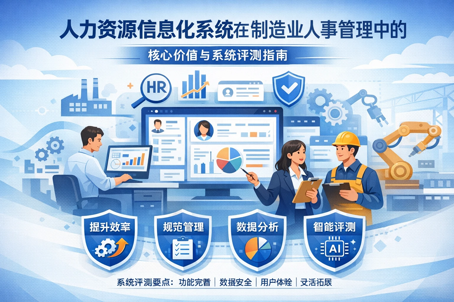 人力资源信息化系统在制造业人事管理中的核心价值与系统评测指南