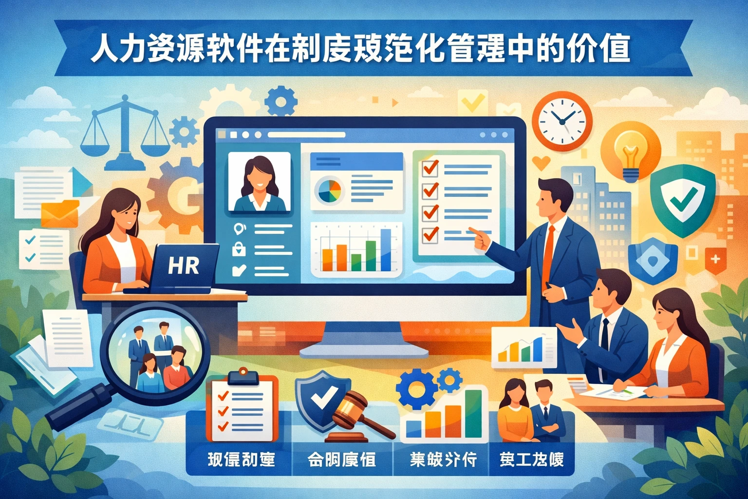 人力资源软件在制度规范化管理中的价值