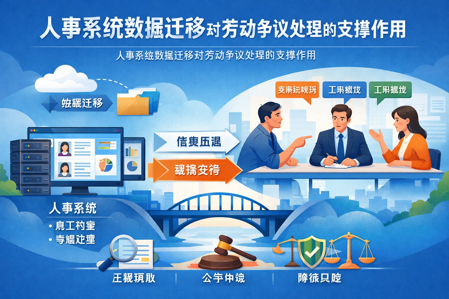 人事系统数据迁移对劳动争议处理的支撑作用