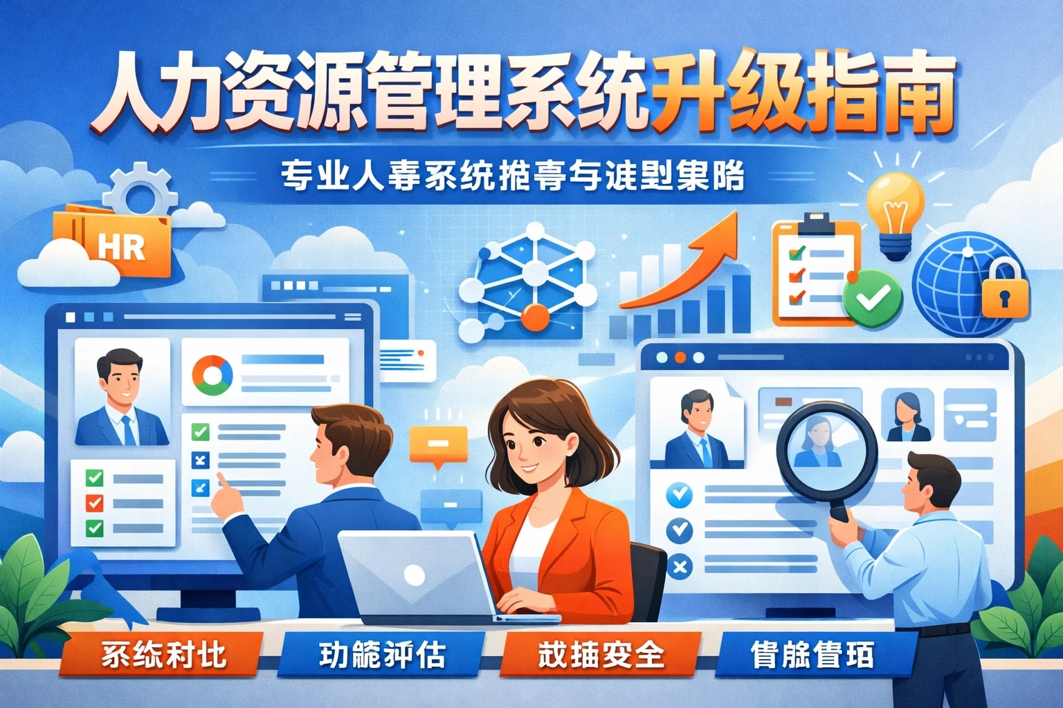 人力资源管理系统升级指南:专业人事系统推荐与选型策略