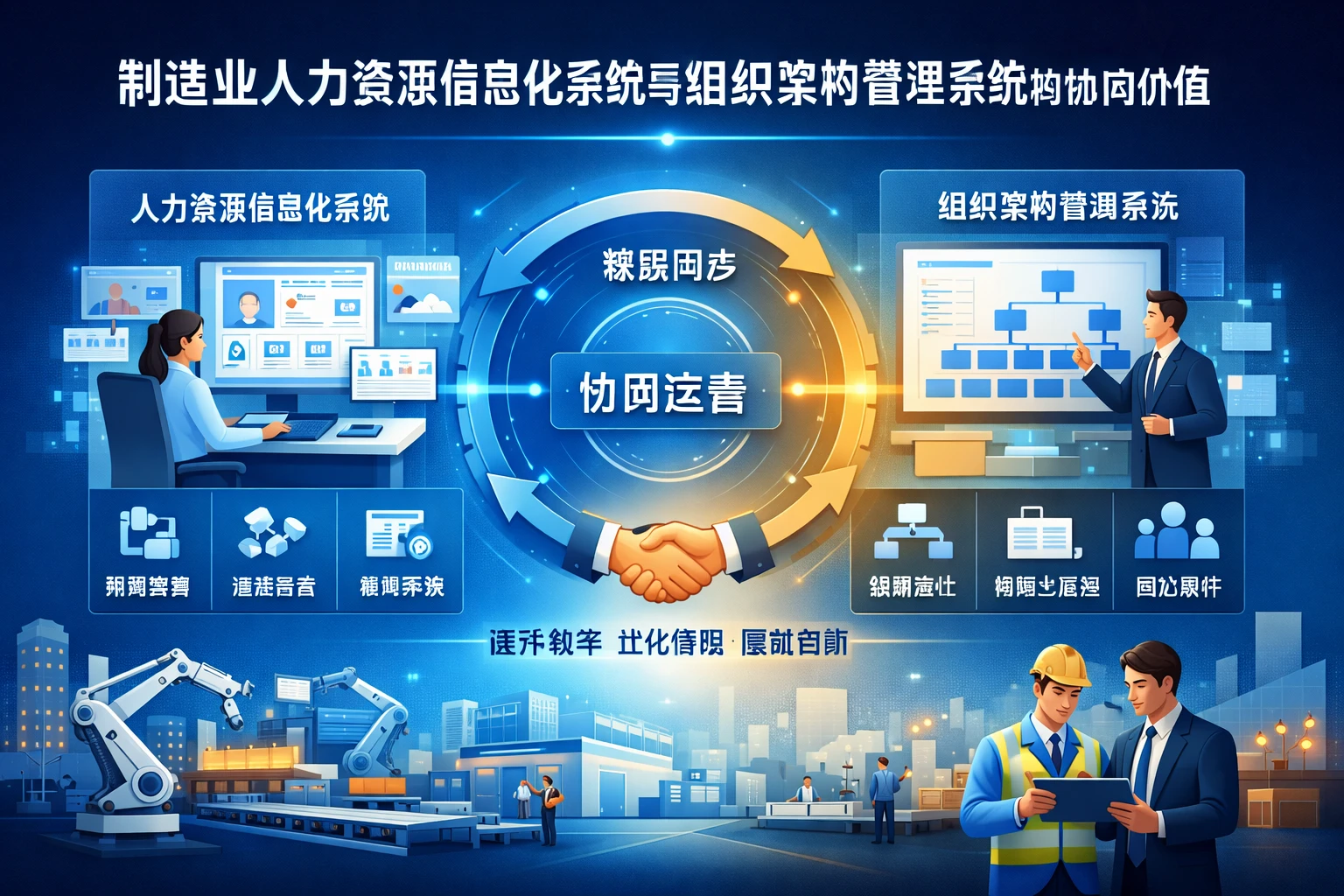 制造业人力资源信息化系统与组织架构管理系统的协同价值