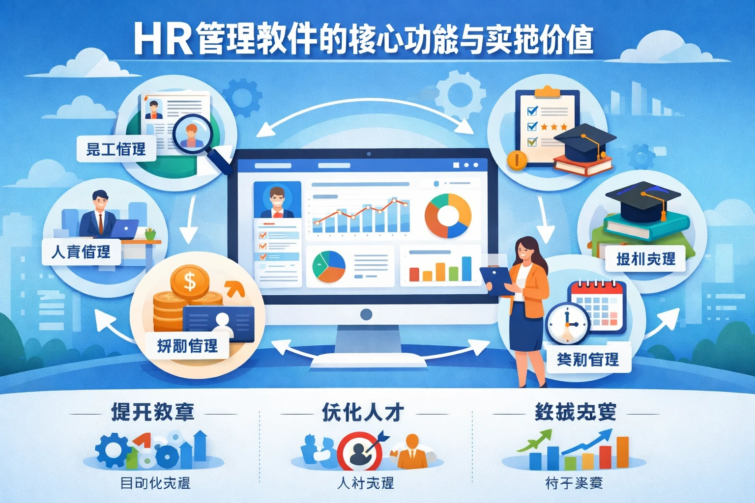 HR管理软件的核心功能与实施价值