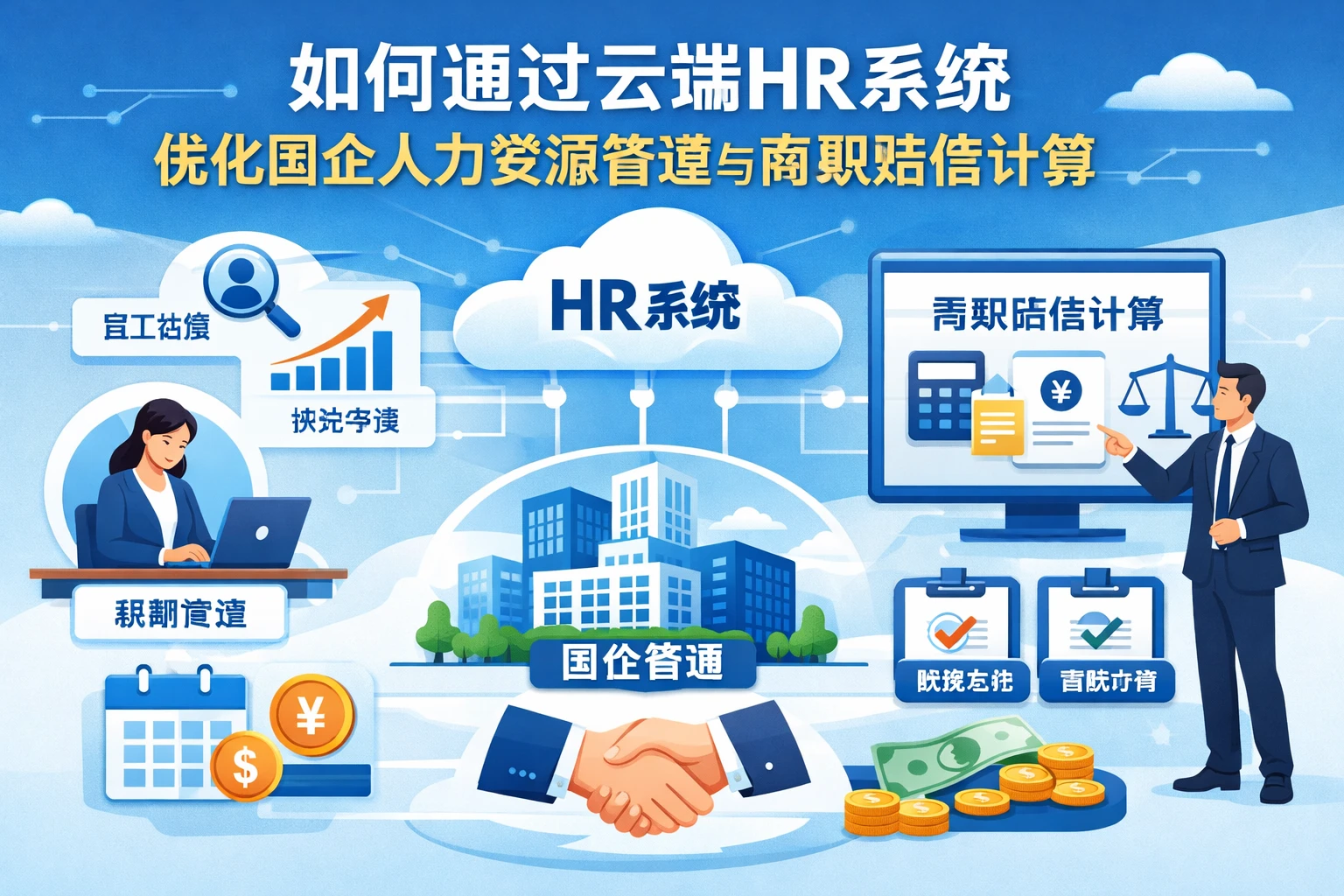 如何通过云端HR系统优化国企人力资源管理与离职赔偿计算