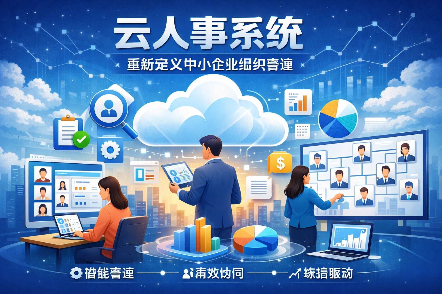 云人事系统:重新定义中小企业组织管理