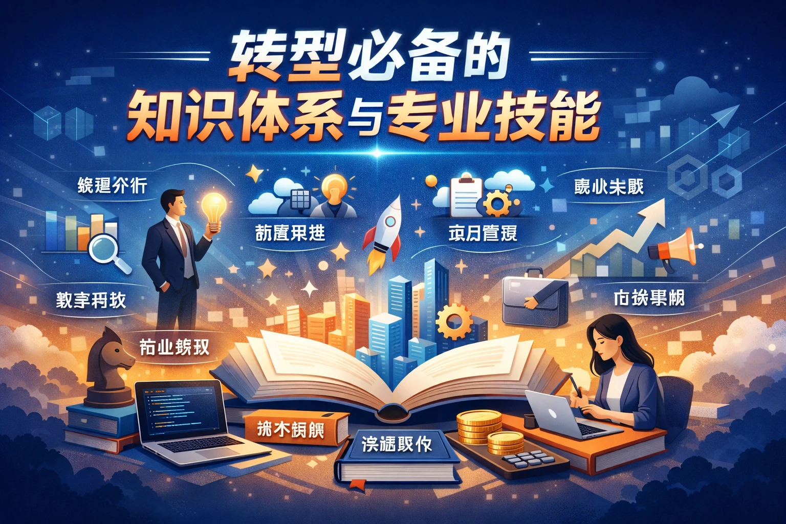 转型必备的知识体系与专业技能