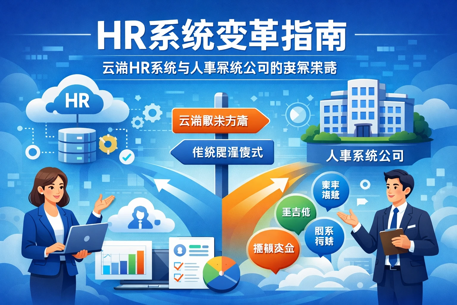 HR系统变革指南：云端HR系统与人事系统公司的选择策略