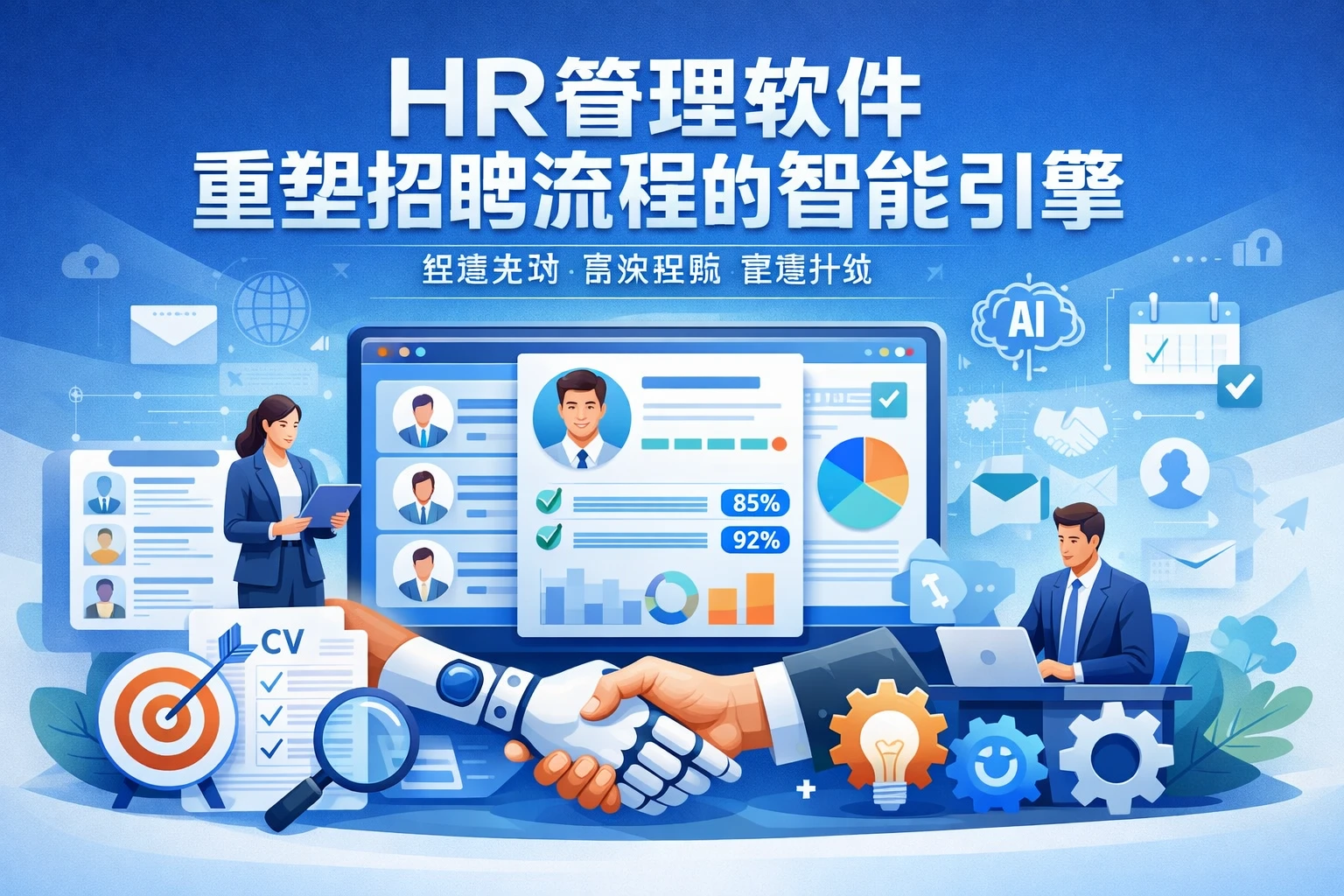 HR管理软件:重塑招聘流程的智能引擎