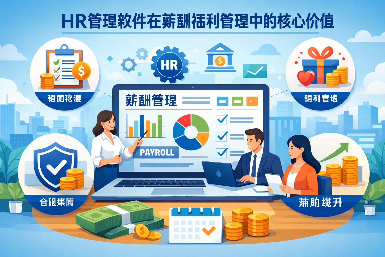 HR管理软件在薪酬福利管理中的核心价值