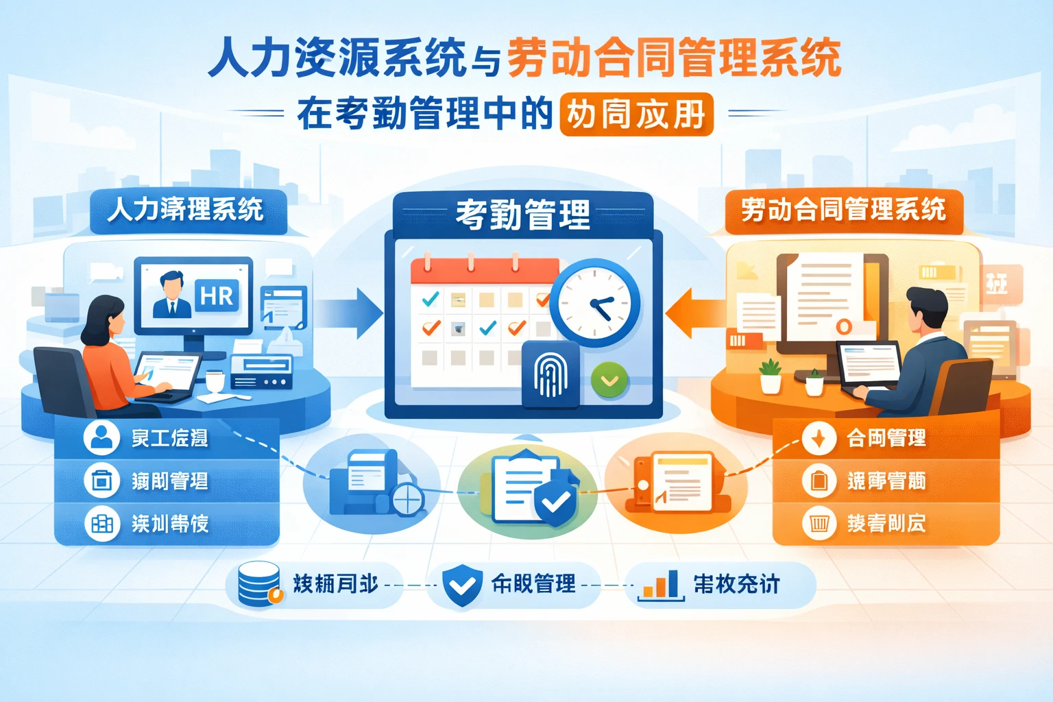 人力资源系统与劳动合同管理系统在考勤管理中的协同应用