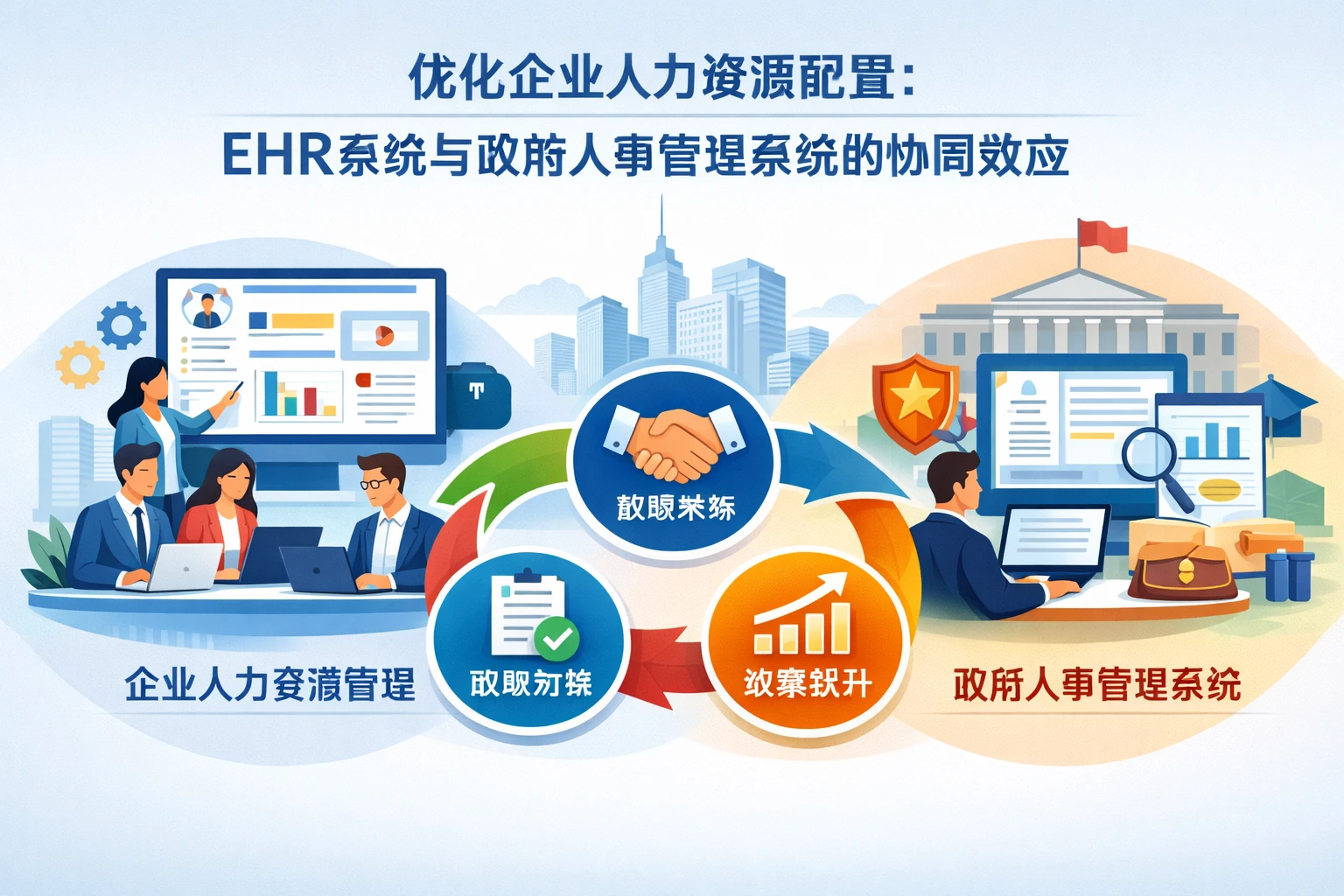 优化企业人力资源配置：EHR系统与政府人事管理系统的协同效应