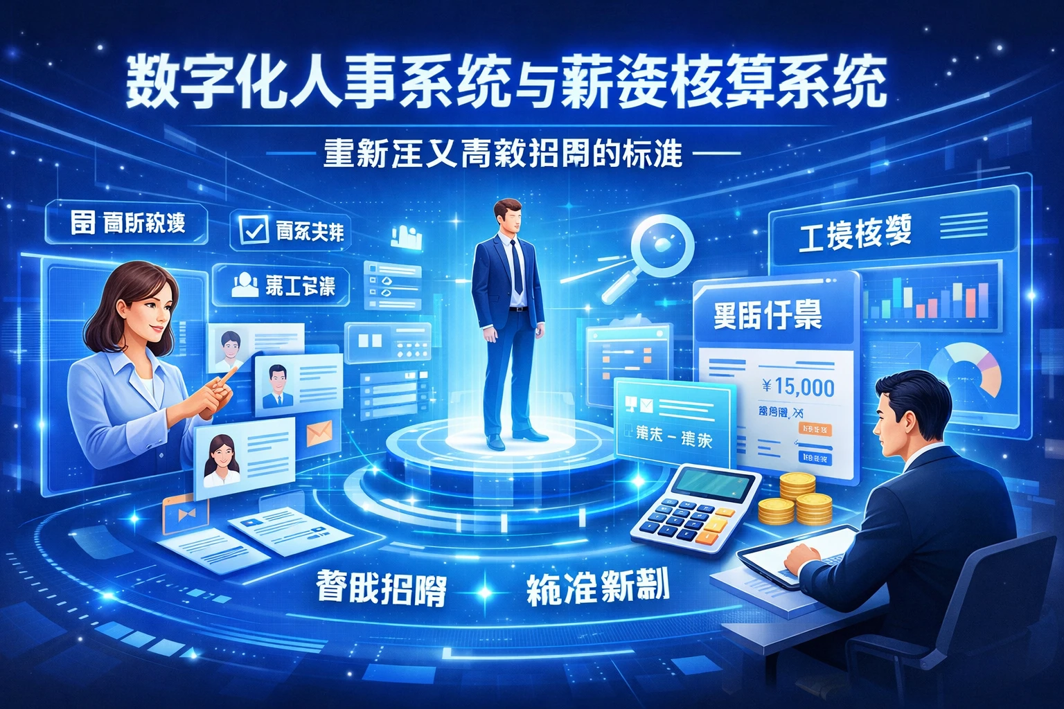 数字化人事系统与薪资核算系统：重新定义高效招聘的标准