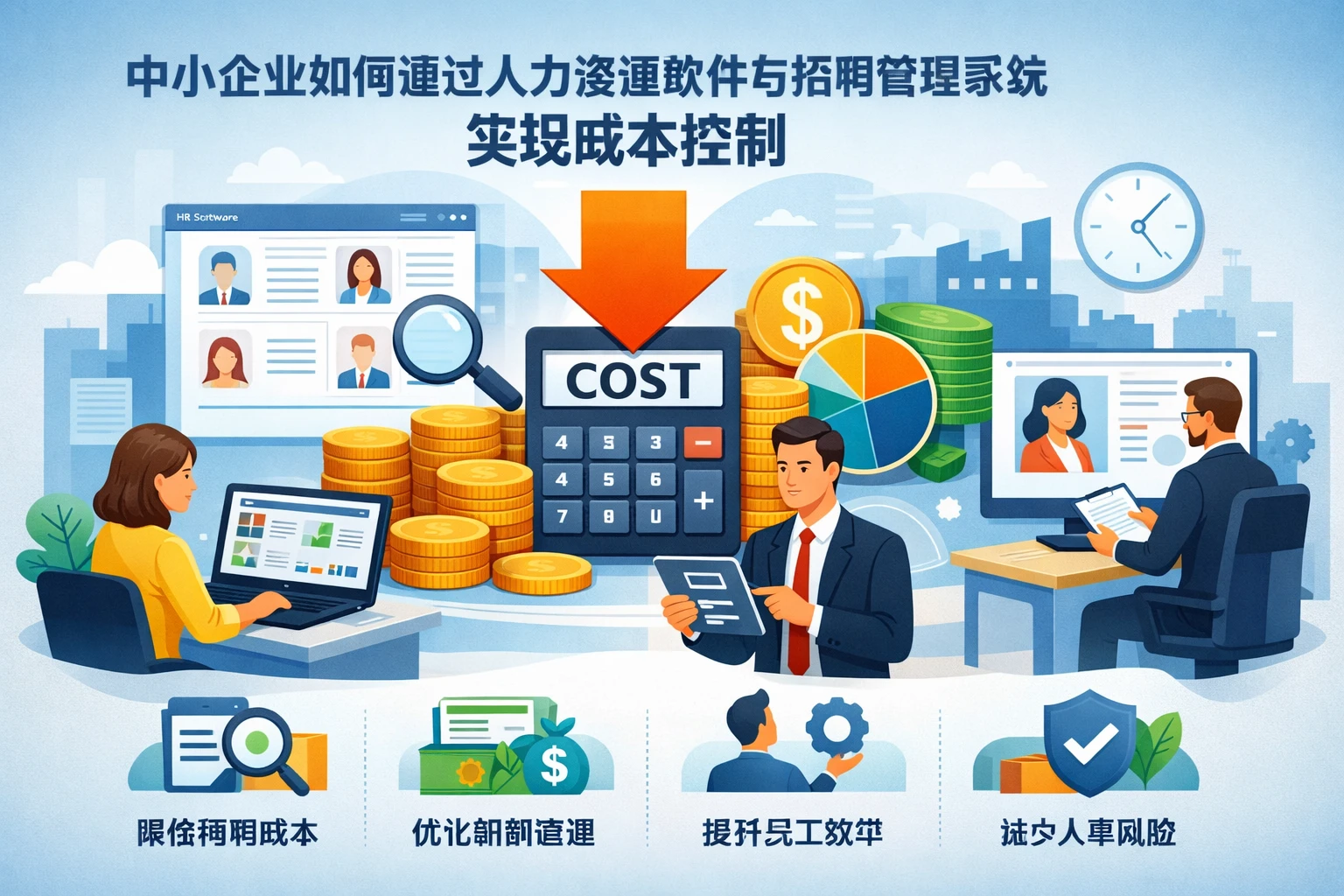 中小企业如何通过人力资源软件与招聘管理系统实现成本控制