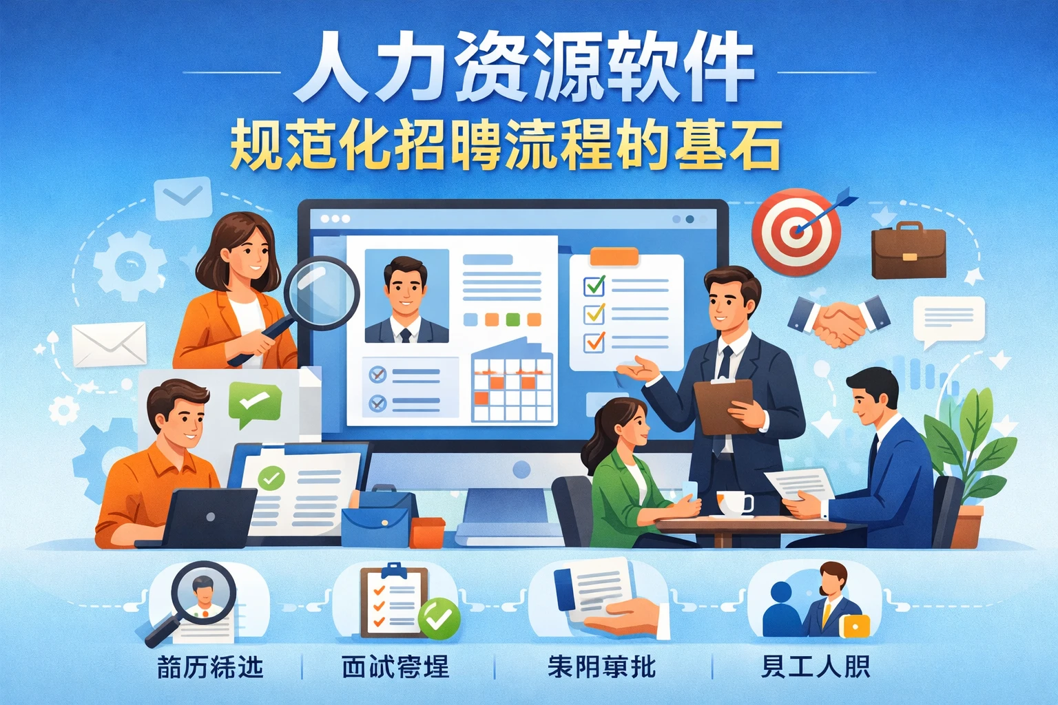 人力资源软件:规范化招聘流程的基石