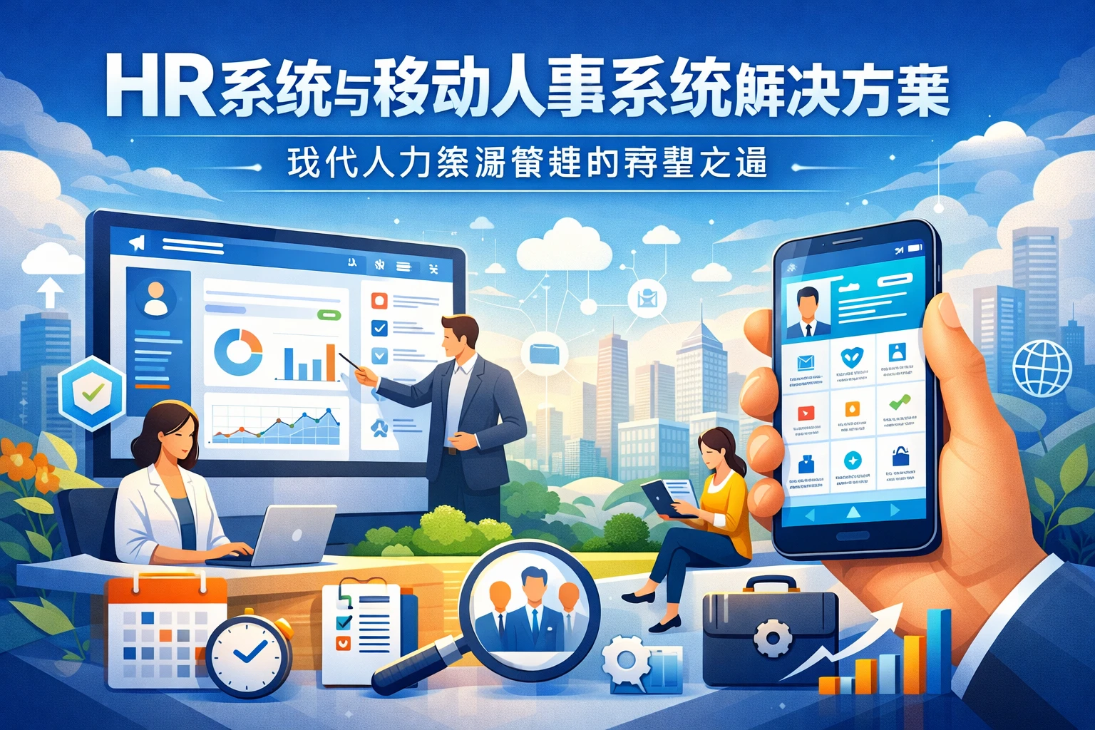 HR系统与移动人事系统解决方案:现代人力资源管理的转型之道